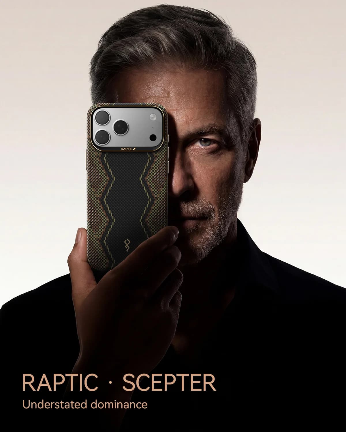 RAPTIC Aramid Skin Magsafe Phone Case for iPhone 17 Pro/ 17Pro Max - Scepter thumbnail 2