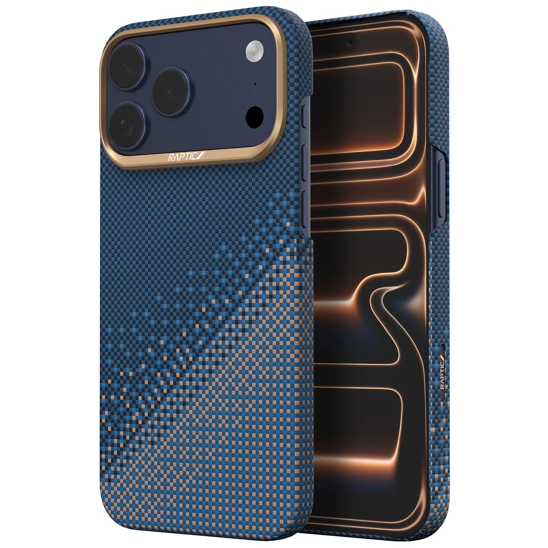 RAPTIC Aramid Skin Case for iPhone 17 Pro / 17 Pro Max- Serenity Emerald thumbnail 1