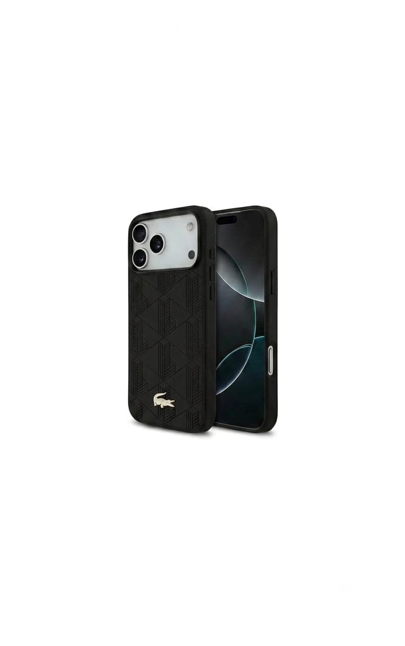 PU Leather Monogram Gold Logo Stylish Shockproof thumbnail 1