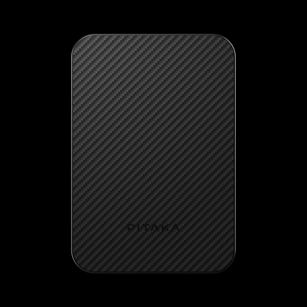 Aramid Fiber Magnetic Power Bank Black thumbnail 1