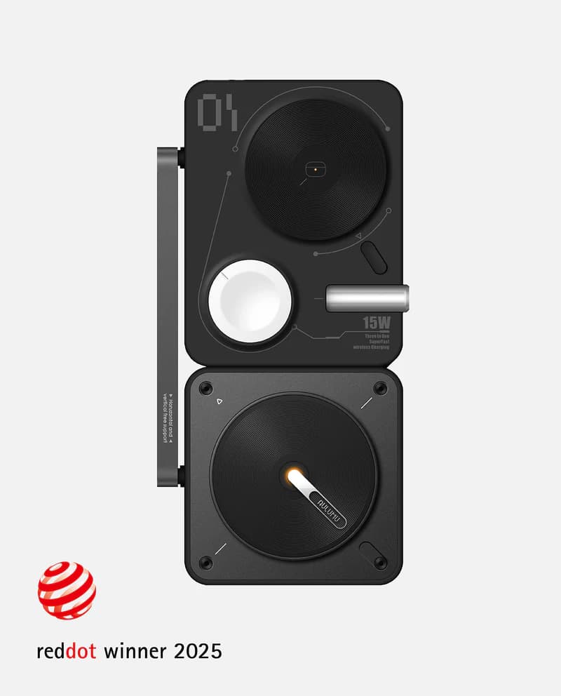 M01 4-in-1 Folding Wireless Charging Station & Pad | Magnetic thumbnail 1