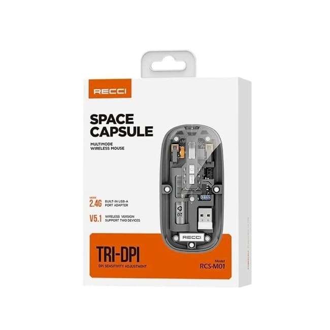 RCS-M01 Space Capsule Multimode Wireless Transparent thumbnail 1