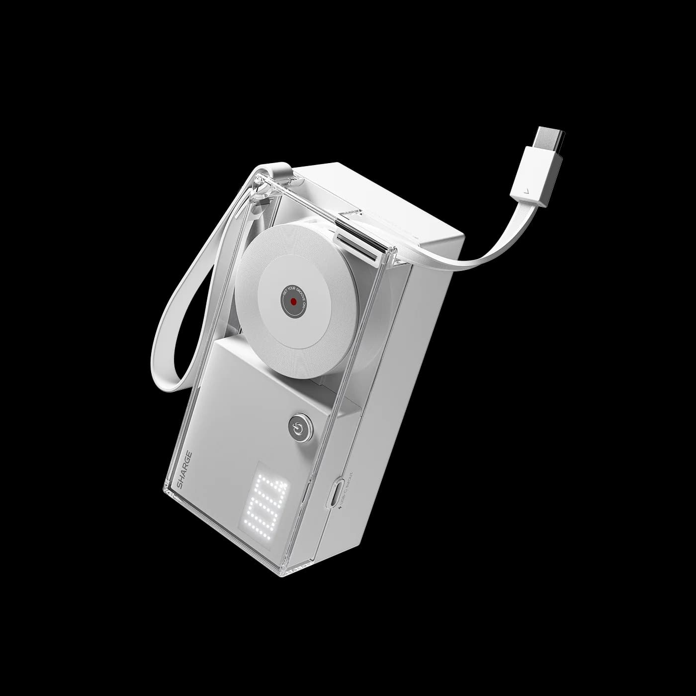 Discho Hybrid PowerBank (30W, 10K, Dot-Matrix Display, 3-in-1) thumbnail 1