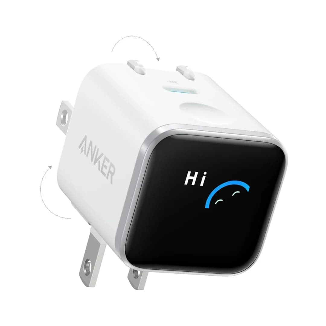 Nano 45W Type-C Charger Adapter US White thumbnail 1