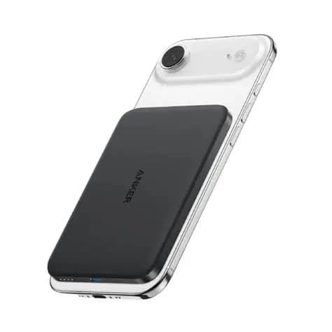 MagGo Slim 5K Card-Like Magnetic Power Bank (Black)  thumbnail 1