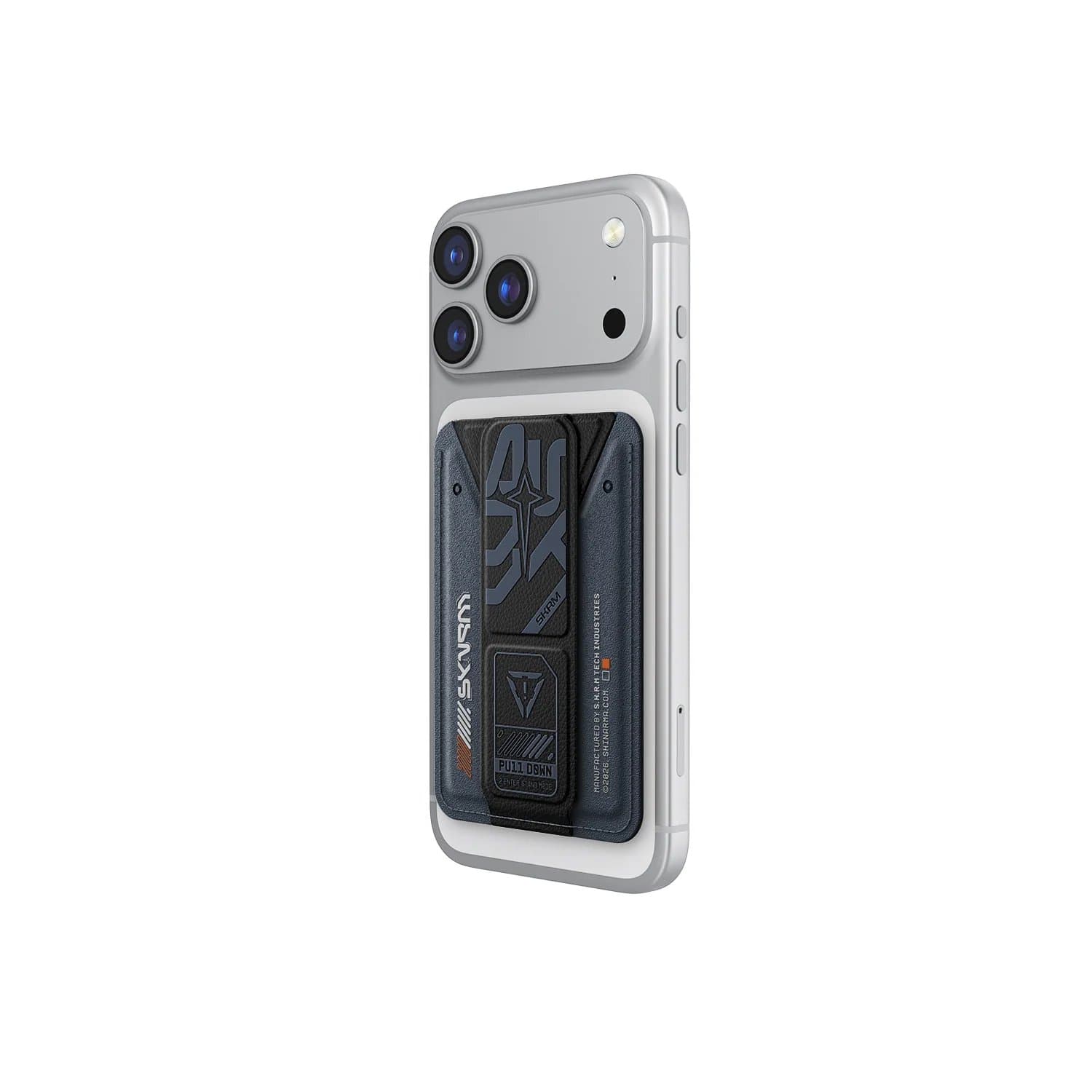 AEGIS KADO Magnetic Card Holder with Grip Stand Blue thumbnail 1