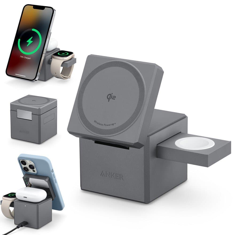 3-in-1 Cube with MagSafe thumbnail 1