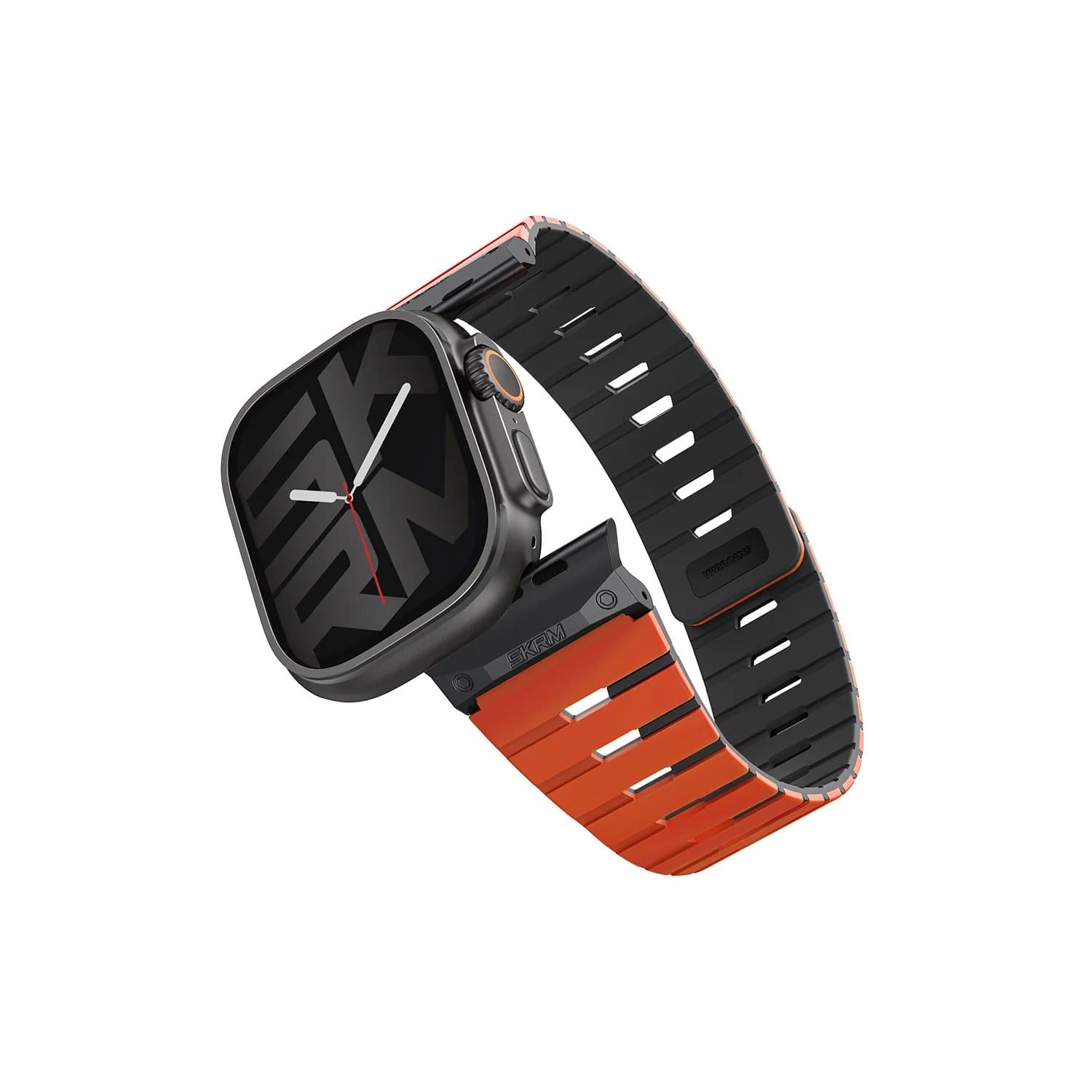Skinaram GEMINI Apple Watch Strap Orange thumbnail 1