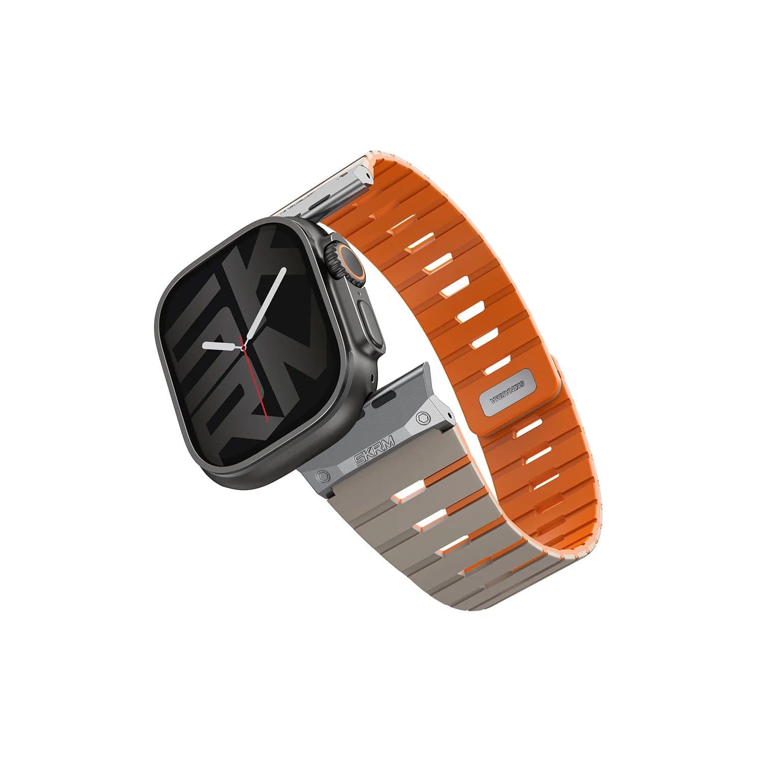 Skinaram GEMINI Apple Watch Strap Grey  thumbnail 1