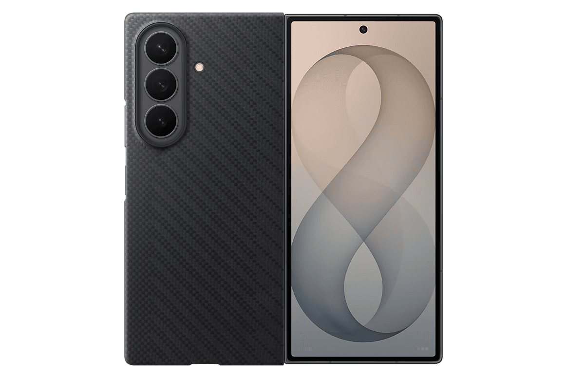 Samsung Galaxy Z Fold8 Ultra Carbon Magnet Case Black thumbnail 2