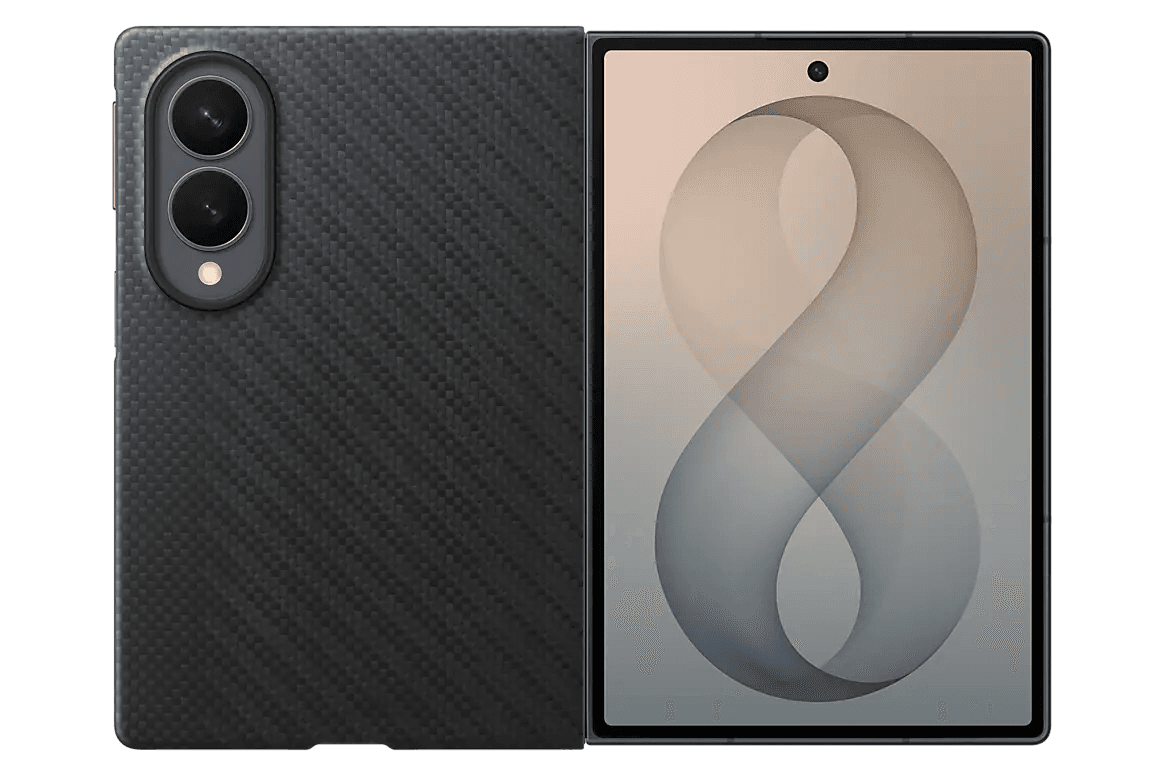 Samsung Galaxy Z Fold8 Carbon Magnet Case Black thumbnail 1