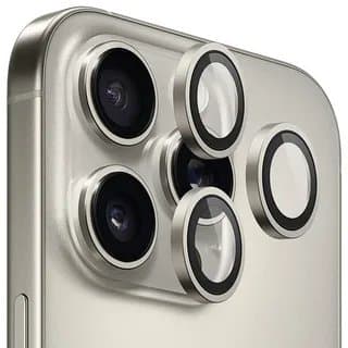 Sapphire PVD Steel Camera Ring Natural Titanium thumbnail 1