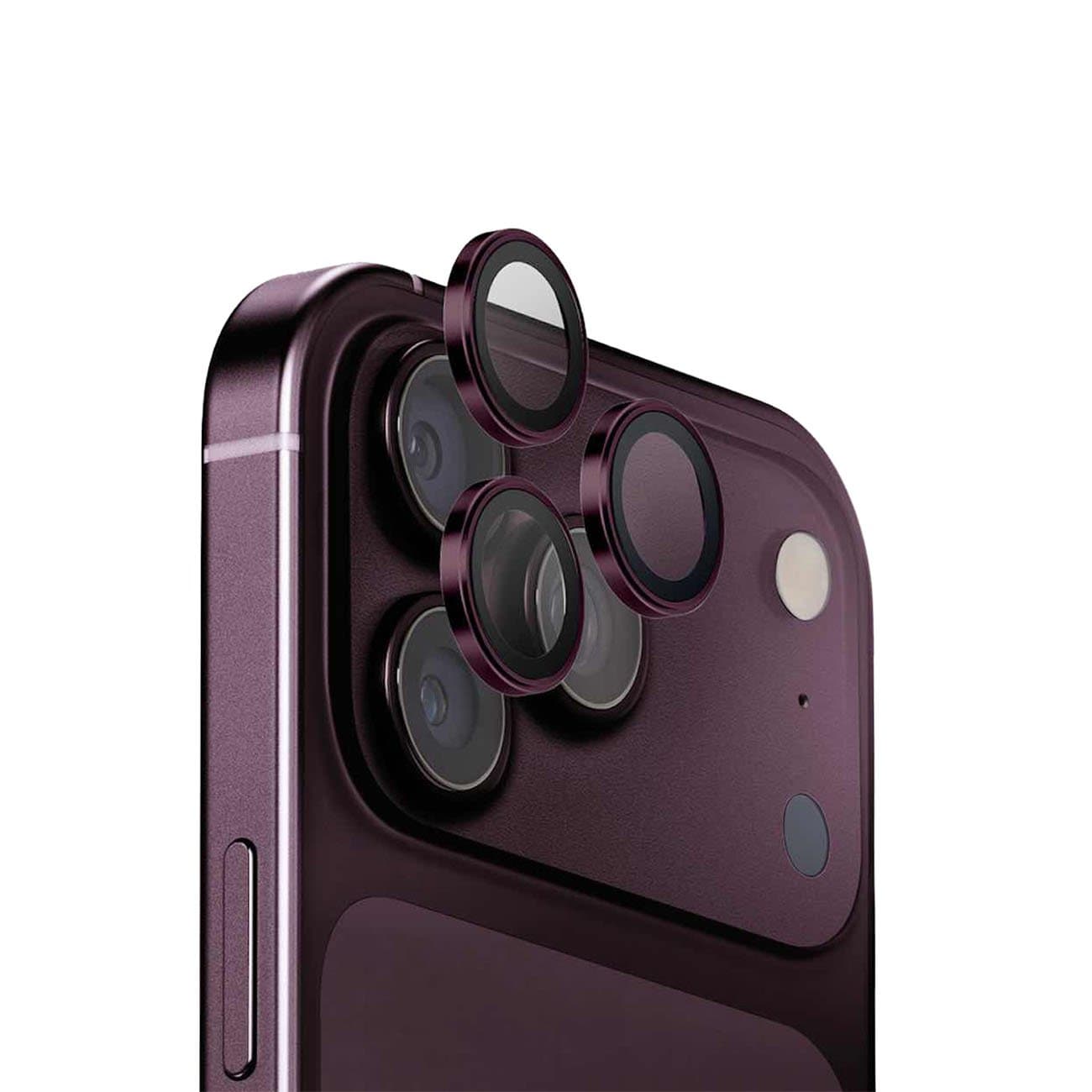 9H Ring Metal  Burgundy thumbnail 1