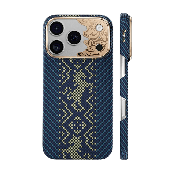 Knight Air Blue Case built with Kevlar thumbnail 1