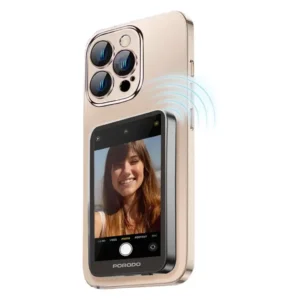 Monitor üçün селфи Porodo Lifestyle Magnetic Mirroring Device Black