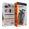 Set təmizlənməsi üçün Porodo Lifestyle 11-in-1 Multipurpose Cleaning Kit Black