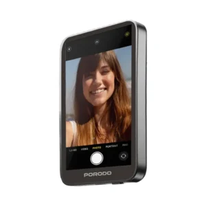 Monitor üçün селфи Porodo Lifestyle Magnetic Mirroring Device Black