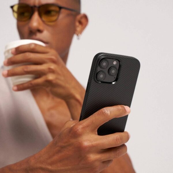 Чехол Pitaka Military Grade Protective Case для Apple iPhone 16 Pro Max Black/Gray