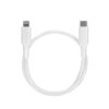 Кабель USB Powerology Braided USB-C Lightning Data Fast Charge White