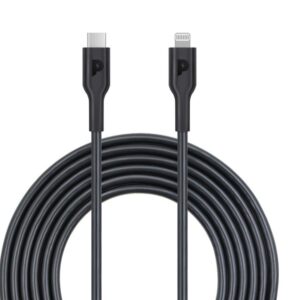 Кабель Powerology Type-C to Lightning Cable 60W PD, 2 м