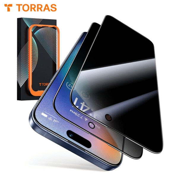TORRAS gizli ekran iPhone 15 seriyasi