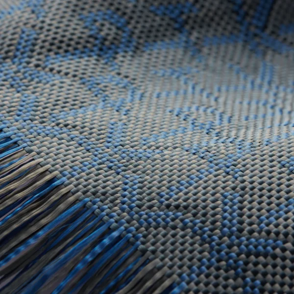 Чехол Pitaka Tactile Woven Case для Apple iPhone 16 Pro Black/Blue