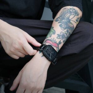 Защитный чехол Skinarma GADO Apple Watch Case 42mm Transparant/Black