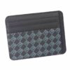 Кредитница Levelo Tuxedo Monogram Leather Wallet Black