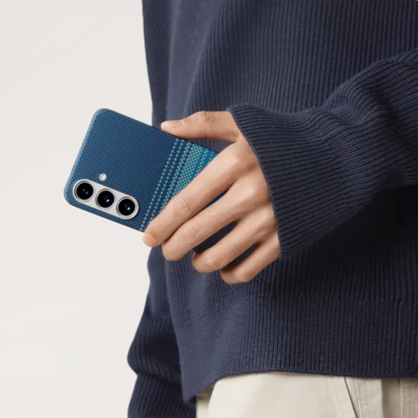 Чехол Pitaka Tactile Woven Case Moonrise для Samsung S25 Ultra