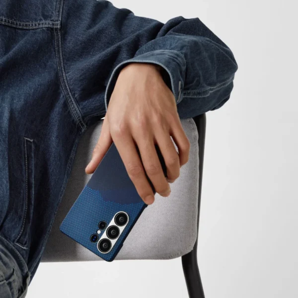 Чехол Pitaka Tactile Woven Case Over The Horizon для Samsung S25 Ultra