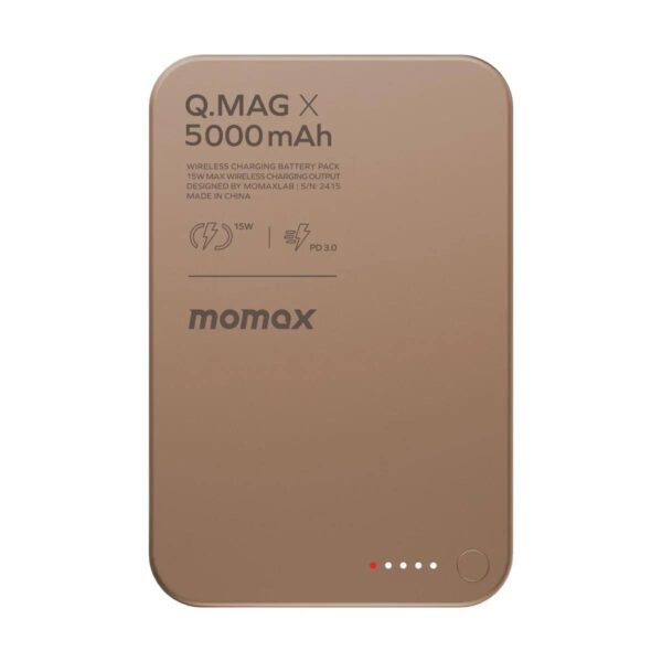 Внешний аккумулятор Q.Mag X Magnetic Gen2 5000mAh Gold