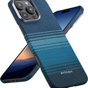 Pitaka Tactile Woven iPhone 16 Pro Max üçün qoruyucu kabro