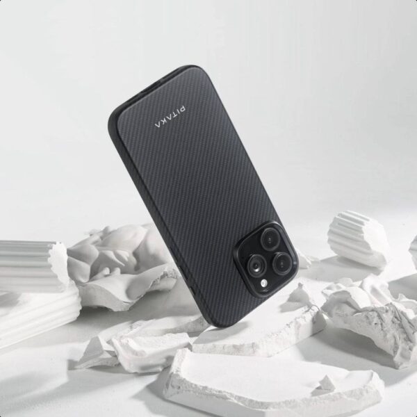 Чехол Pitaka Military Grade Protective Case для Apple iPhone 16 Pro Max Black/Gray