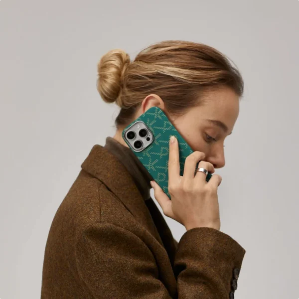 Чехол Pitaka Tactile Woven Case для Apple iPhone 16 Pro Black/Blue