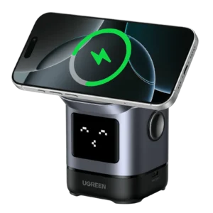 Беспроводное зарядное устройство Ugreen Uno 2-in-1 Magnetic Wireless Charger 15W