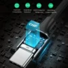 Переходник UGREEN с разъема USB Type-C на разъем для наушников 3.5 мм Jack